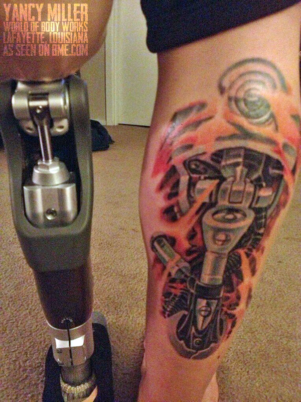 Awesome Amputee Tattoos - shark arm | Guff - 600 x 800 jpeg 182kB
