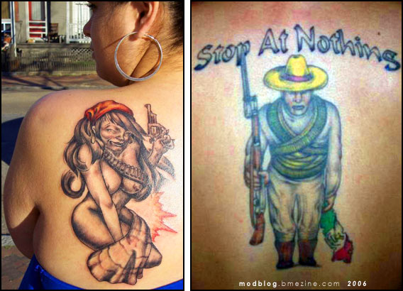 mexican american tattoos