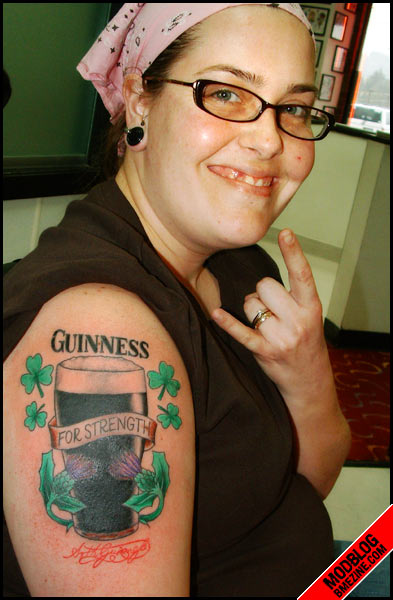 Tattooed U.N. Tributes : Guinness Rishi