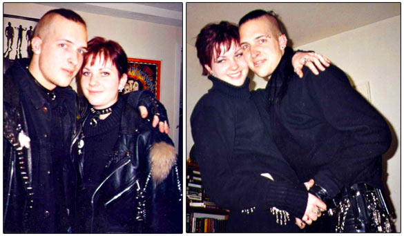 Ryan and Corrie, circa winter 1995.