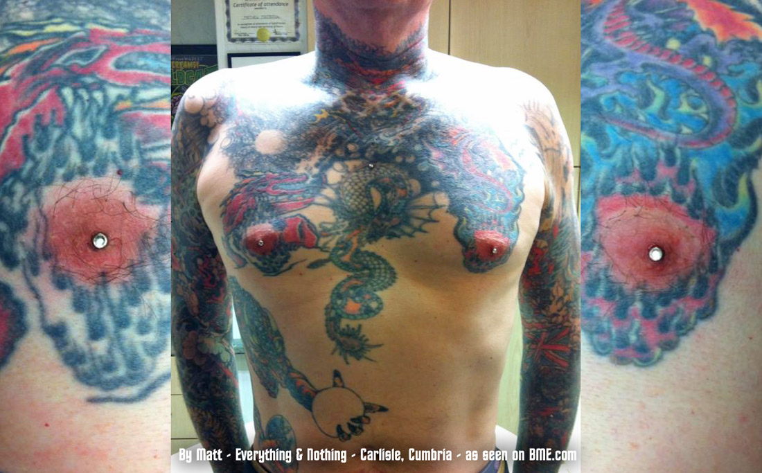 Body modification big nipples Nipples Search Results Bme Tattoo Piercing And Body Modification News